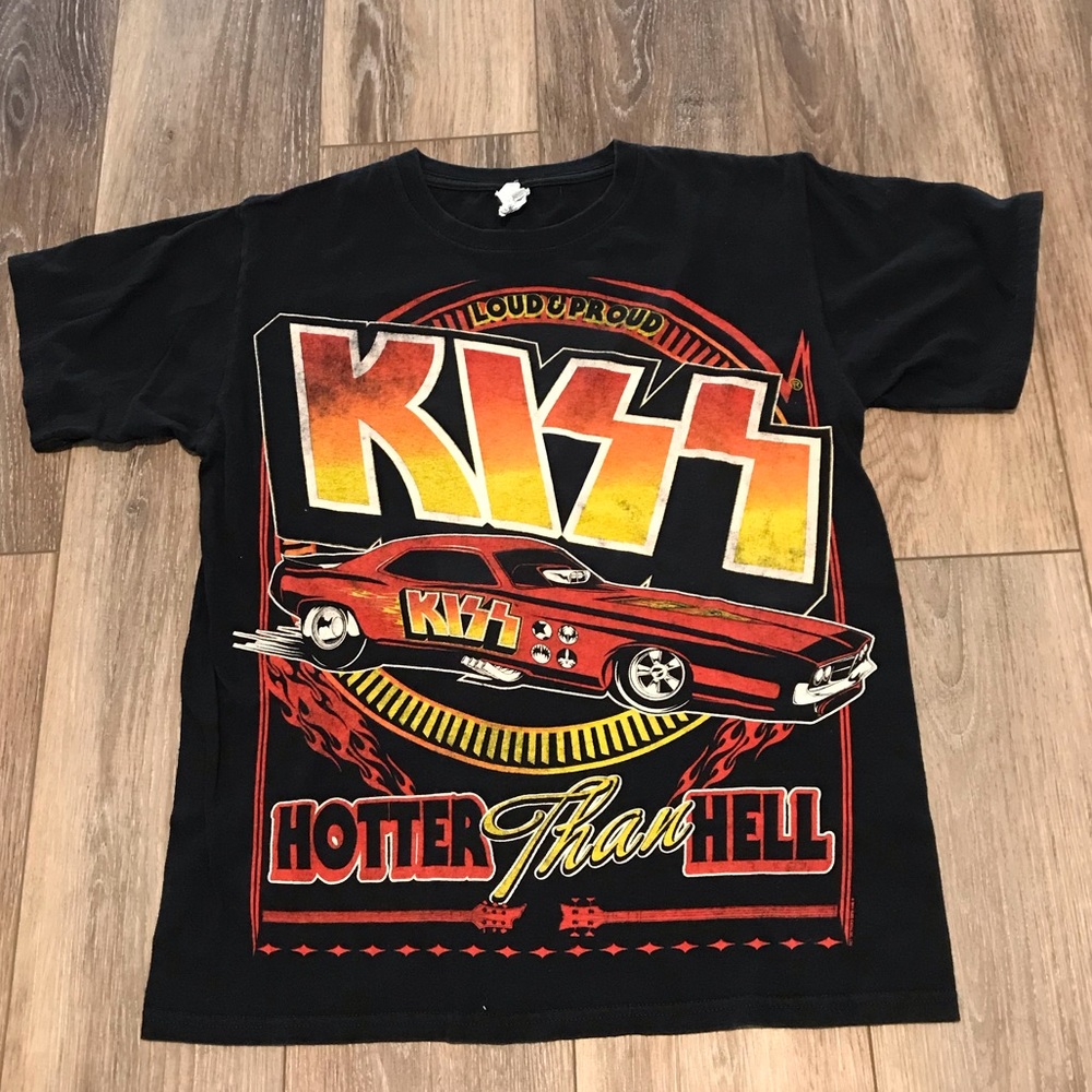 KISS Rock Band Tee Shirt